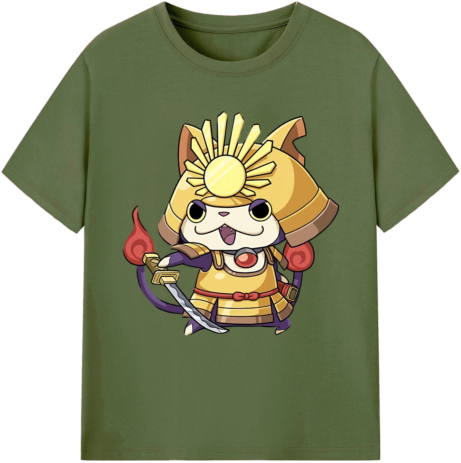（画像用） 妖怪ウォッチ Yo-kai Watch 綿100％半袖Tシャツ（フロントプリント）